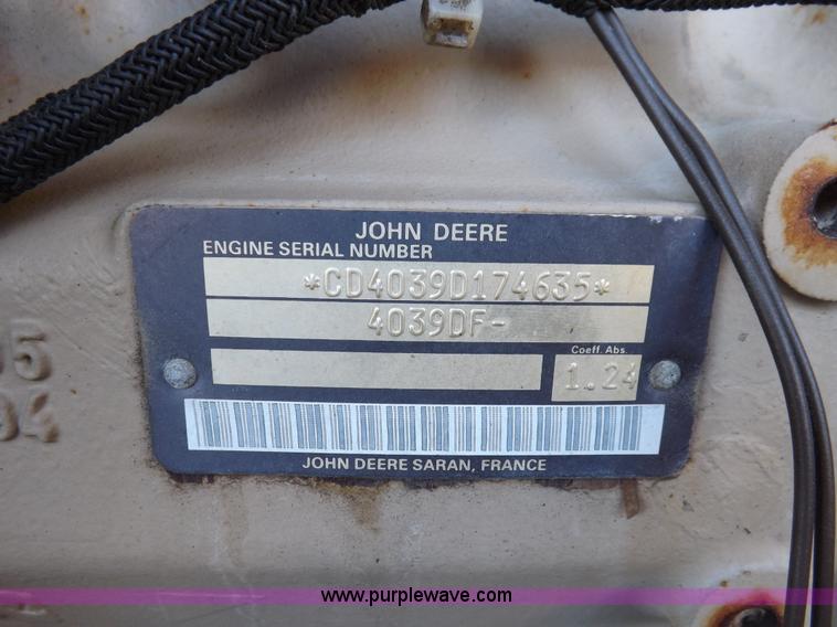 image for item K3884 Ingersoll Rand P250WJD air compressor