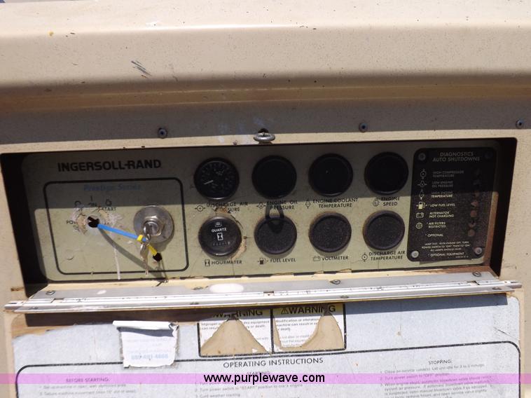 image for item K3884 Ingersoll Rand P250WJD air compressor