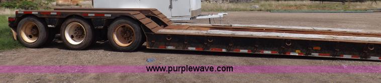 image for item K3935 2001 Talbert equipment trailer