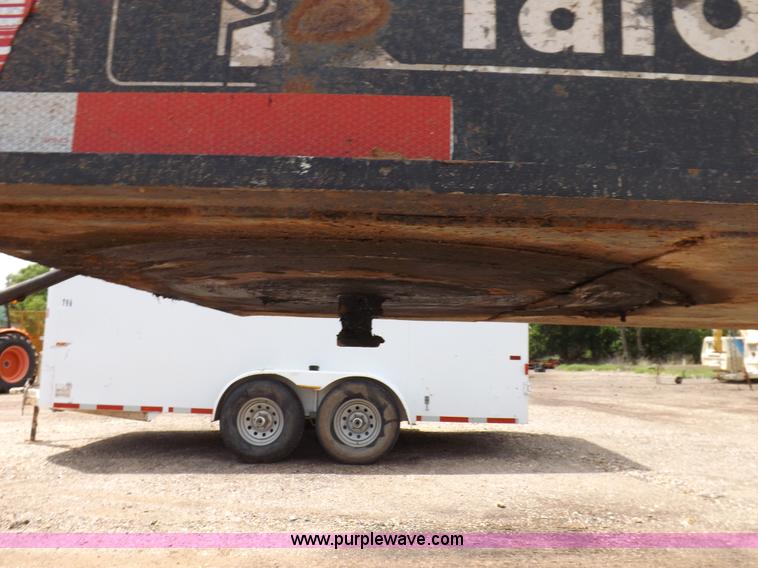 image for item K3935 2001 Talbert equipment trailer