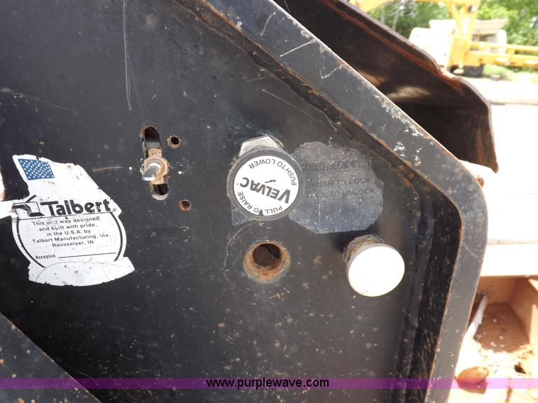 image for item K3935 2001 Talbert equipment trailer