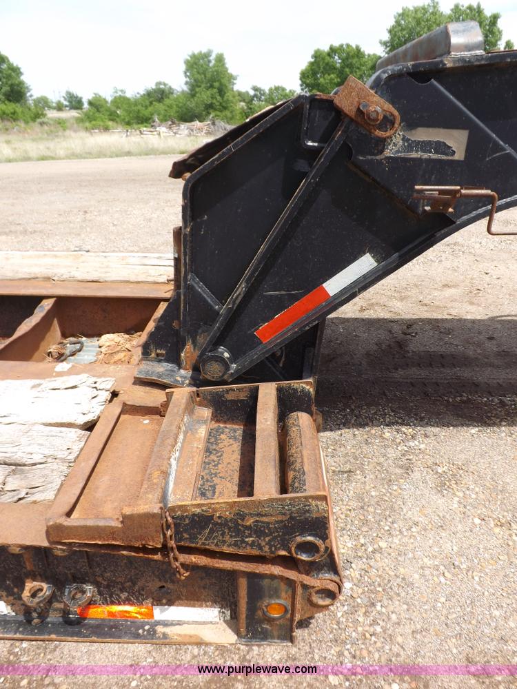 image for item K3935 2001 Talbert equipment trailer