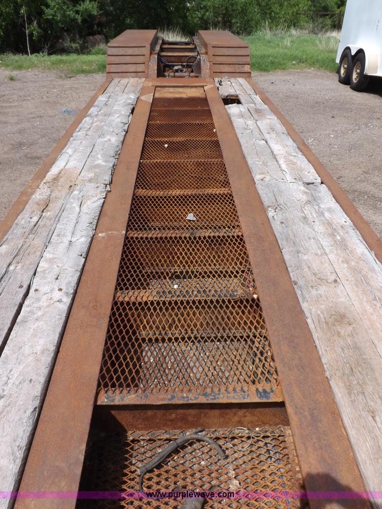 image for item K3935 2001 Talbert equipment trailer