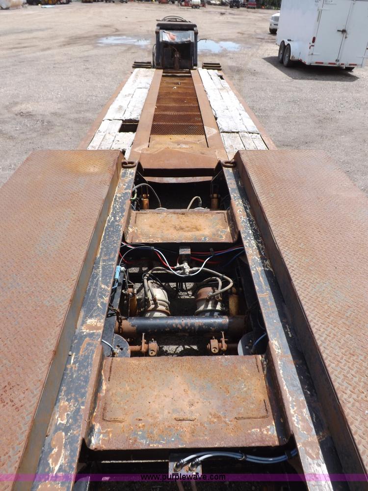 image for item K3935 2001 Talbert equipment trailer