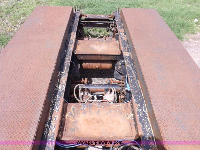 image for item K3935 2001 Talbert equipment trailer