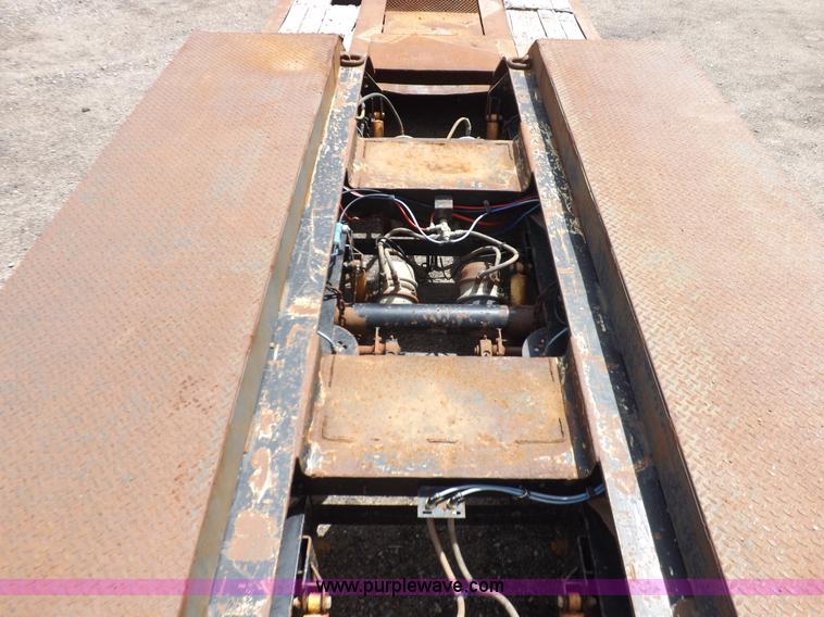 image for item K3935 2001 Talbert equipment trailer