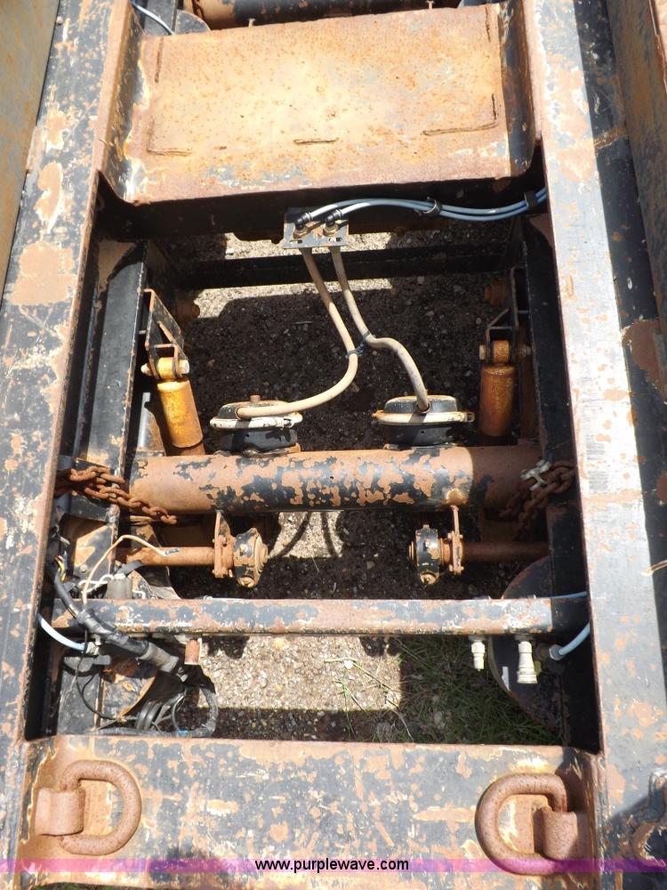 image for item K3935 2001 Talbert equipment trailer