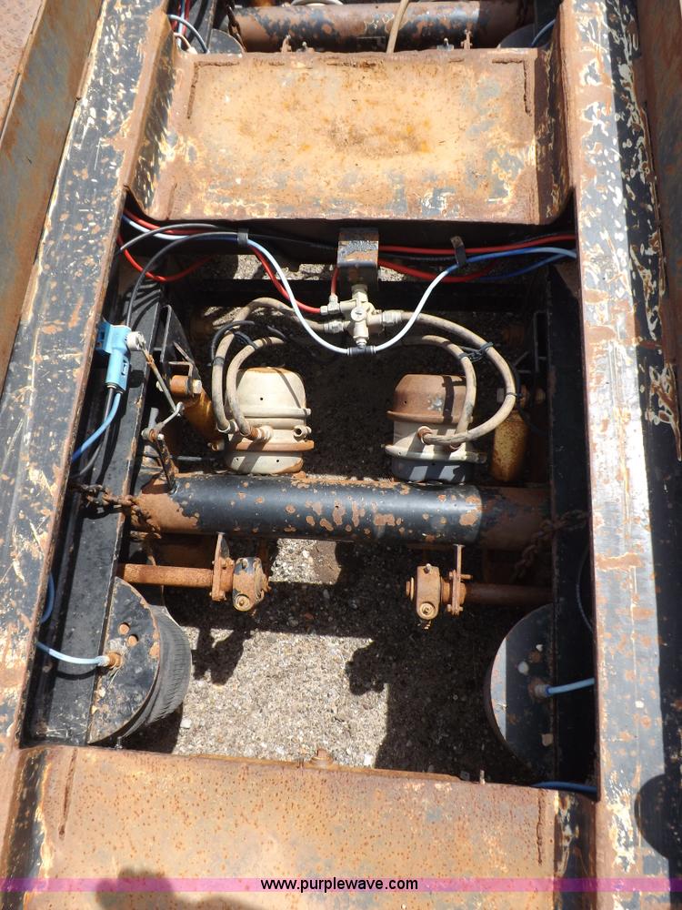 image for item K3935 2001 Talbert equipment trailer