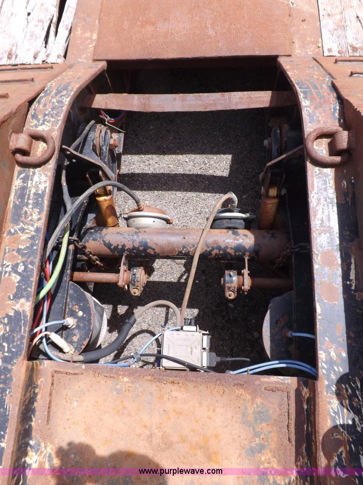 image for item K3935 2001 Talbert equipment trailer