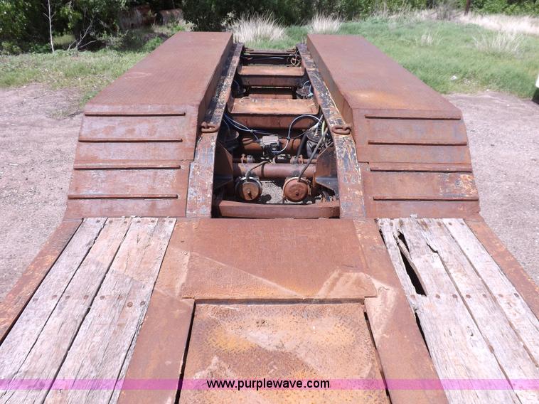 image for item K3935 2001 Talbert equipment trailer