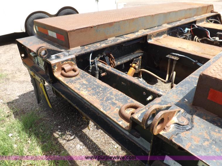 image for item K3935 2001 Talbert equipment trailer