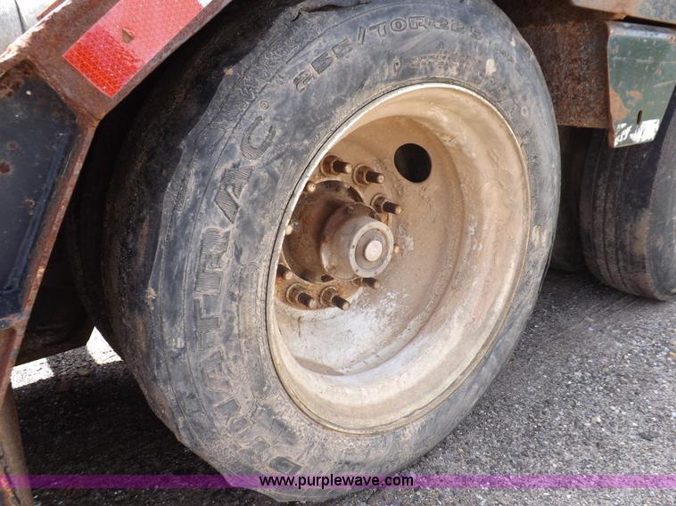 image for item K3935 2001 Talbert equipment trailer