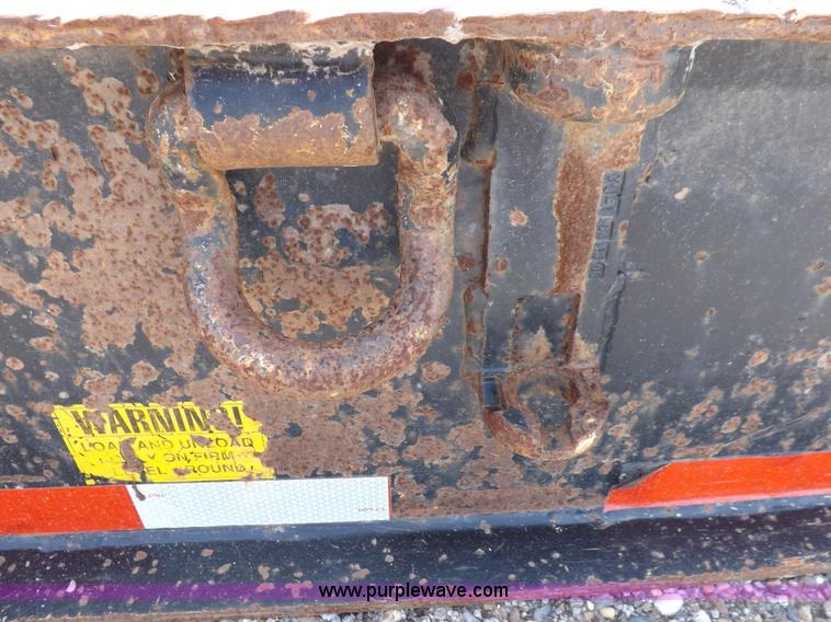 image for item K3935 2001 Talbert equipment trailer