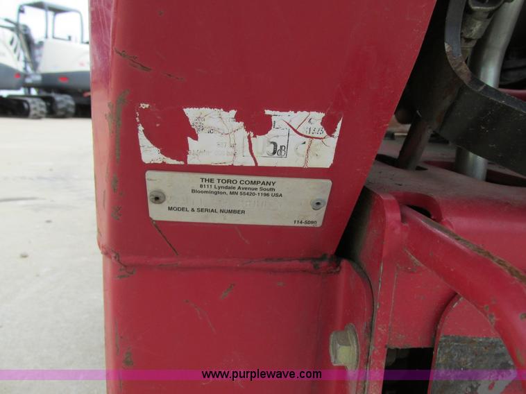 image for item K5020 Toro TRX19 walk-behind trencher