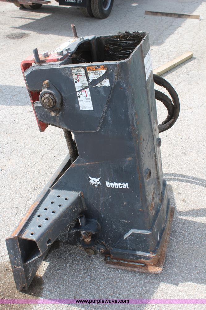 Bobcat skid steer drop hammer in Lawrence, KS Item K6946 sold