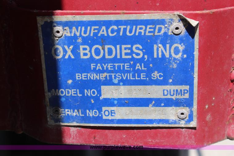 image for item K6956 2007 International 7600 dump truck