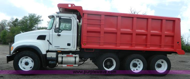 image for item K8071 2003 Mack CV713 dump truck