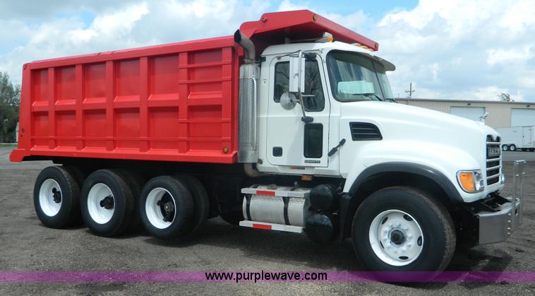 image for item K8071 2003 Mack CV713 dump truck