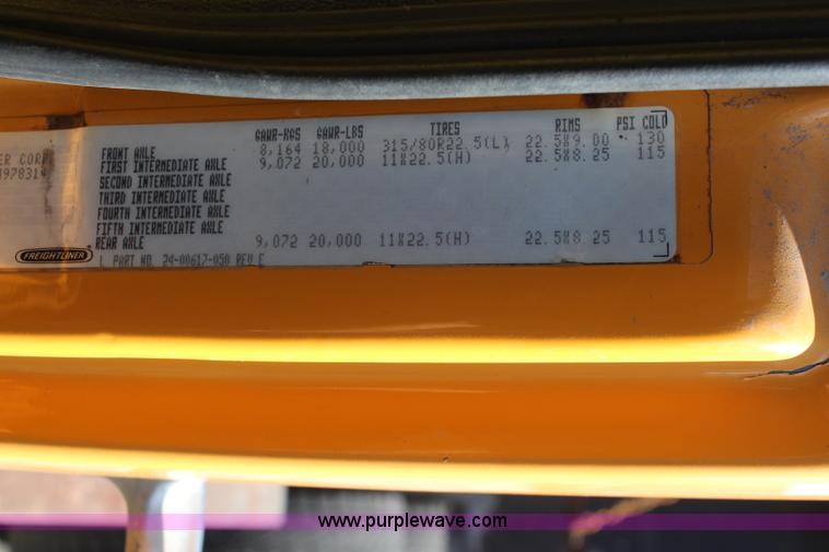 image for item K8764 1999 Freightliner FL80 dump truck