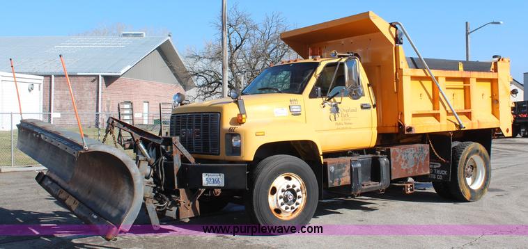 image for item K8765 1999 GMC C8500 dump truck