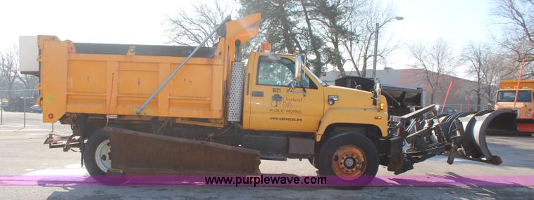 image for item K8765 1999 GMC C8500 dump truck