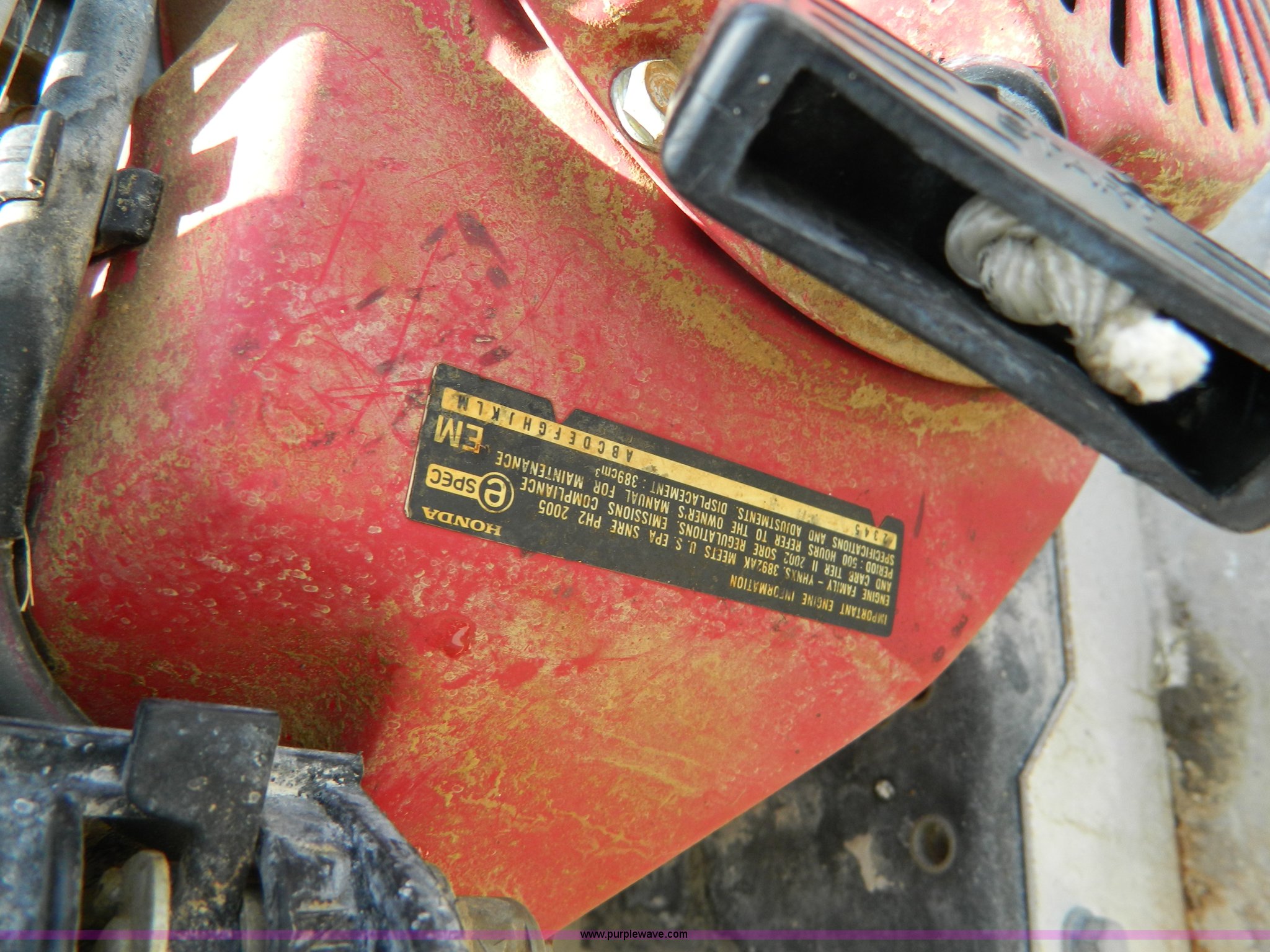 Cushion Cut 1613M concrete saw in Great Bend, KS Item AZ9004 sold