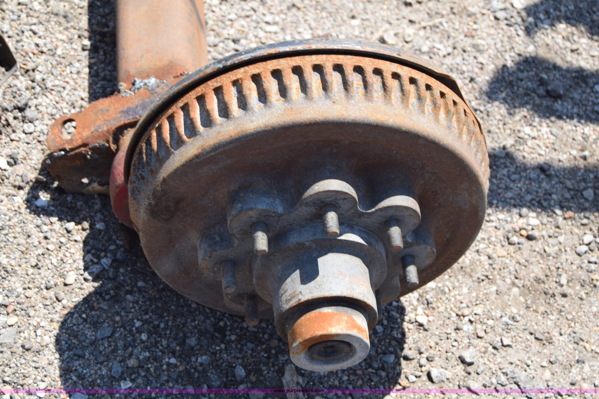 (6) trailer axles in Wichita, KS Item BM9161 sold Purple Wave