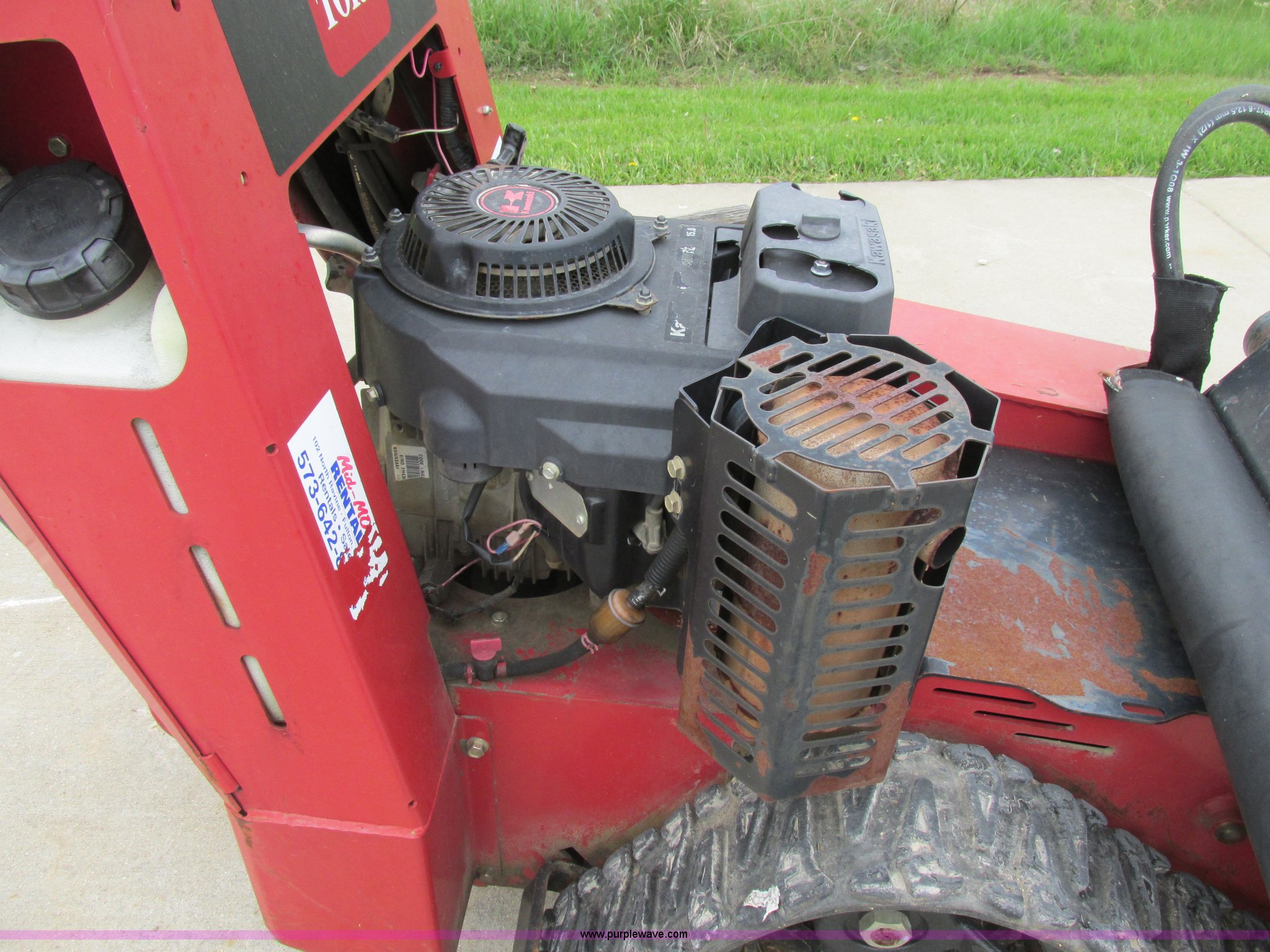 Toro TRX15 walk-behind trencher in Sullivan, MO | Item K5018 sold ...