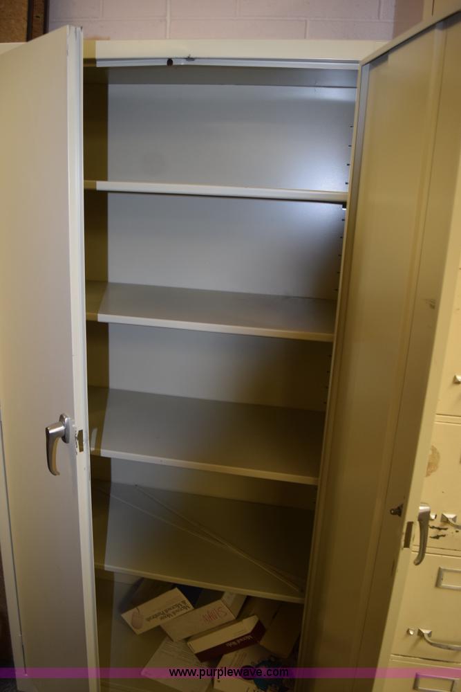 image for item AQ9209 (2) metal cabinets