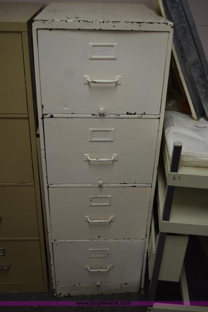 image for item AQ9210 (4) filing cabinets