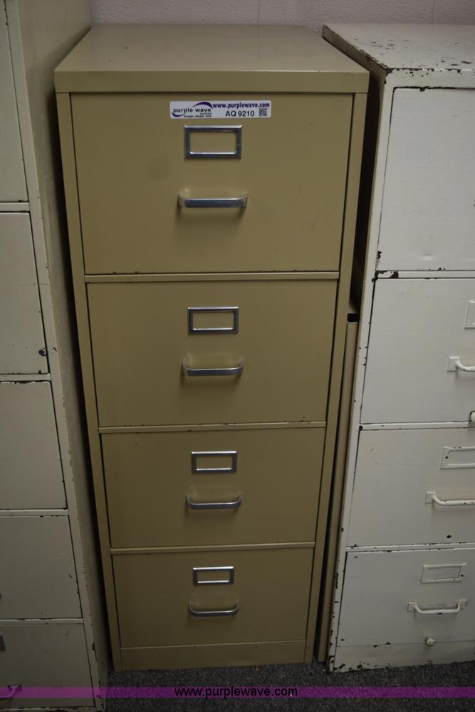 image for item AQ9210 (4) filing cabinets