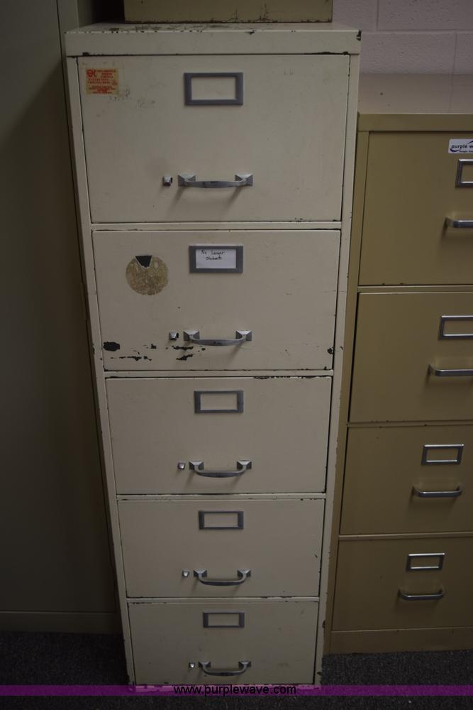 image for item AQ9210 (4) filing cabinets
