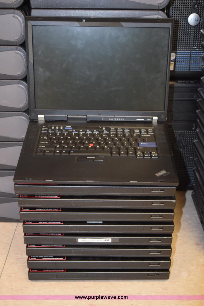 image for item AQ9212 (9) Lenovo Think Pad laptops