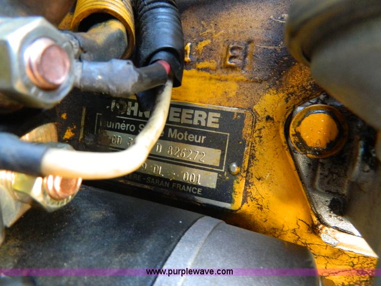 image for item AX9864 John Deere 2155 tractor