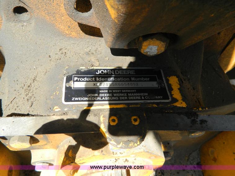 image for item AX9864 John Deere 2155 tractor