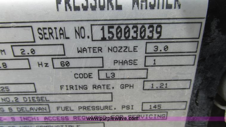 image for item AY9868 Power Pro pressure washer