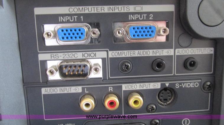 image for item AY9875 Sharp PG-D120U projector