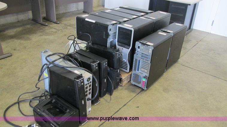 image for item AY9876 Approximately 16 computer towers