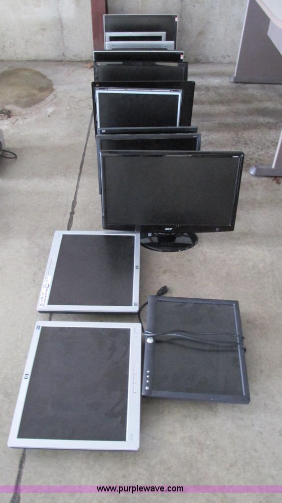 image for item AY9877 Approximately 15 computer monitors
