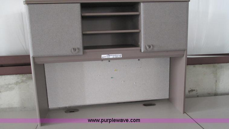 image for item AY9878 Four piece office desk station