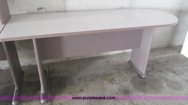 image for item AY9878 Four piece office desk station