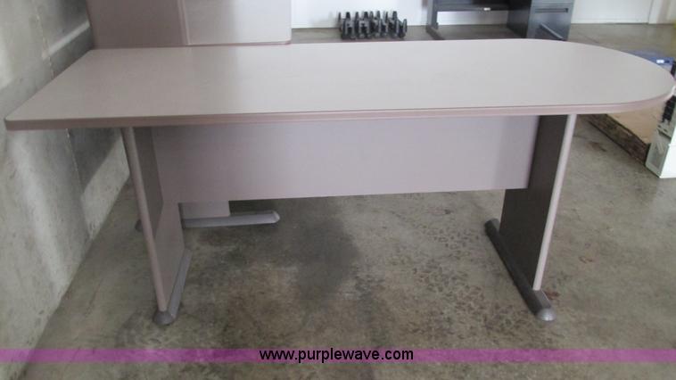 image for item AY9878 Four piece office desk station