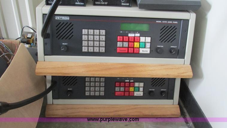 image for item AY9879 Zetron radio control system