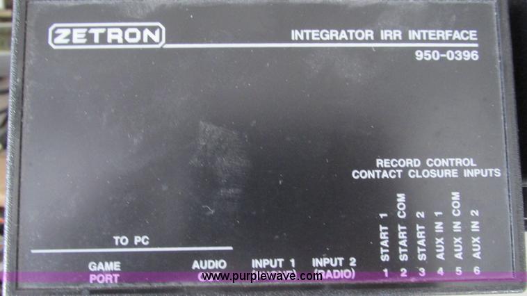 image for item AY9879 Zetron radio control system