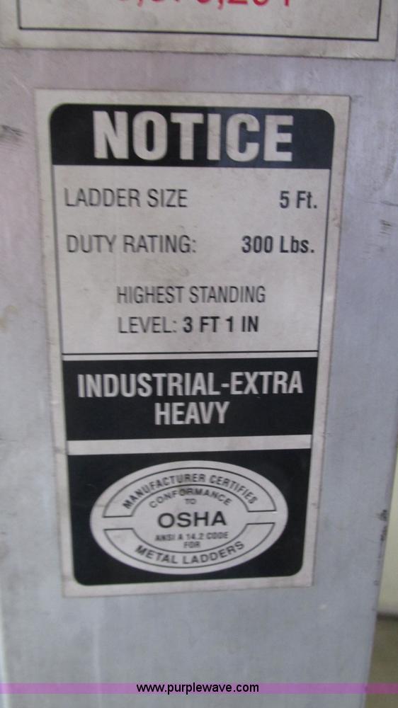 image for item AY9888 Fox platform ladder