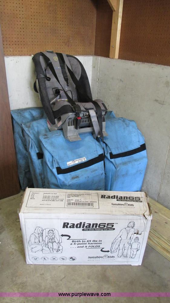 image for item AY9892 (8) Radian 65 child's safety seats