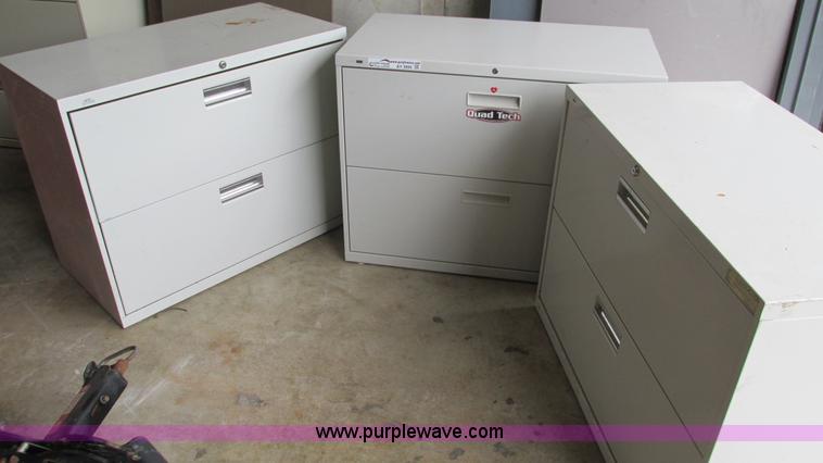 image for item AY9895 (3) two drawer file cabinets