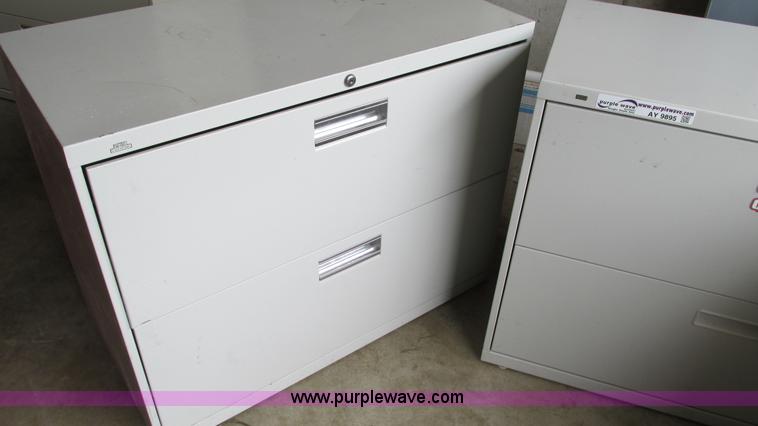 image for item AY9895 (3) two drawer file cabinets