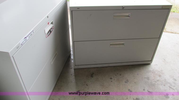 image for item AY9895 (3) two drawer file cabinets