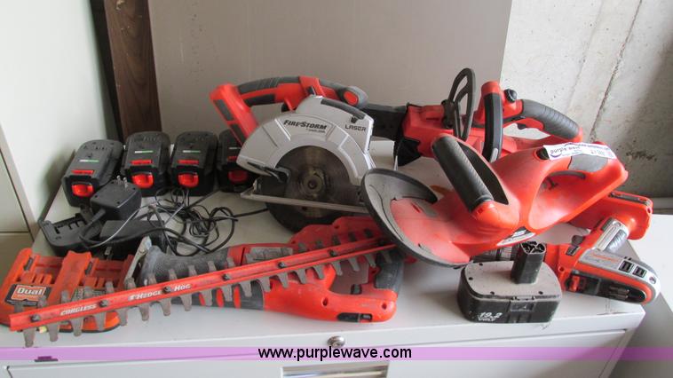 image for item AY9897 Assorted Black & Decker power tools